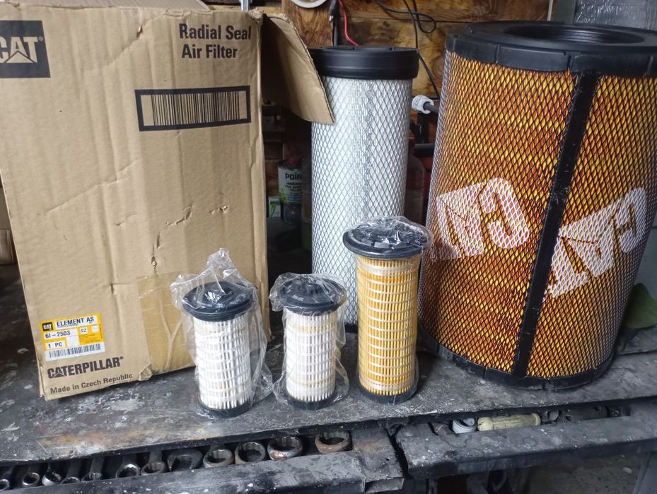 Фильтра на caterpillar