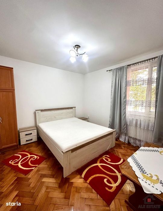 Ap. 2 camere de închiriat | Parter | 53 mp | Centru – Turda