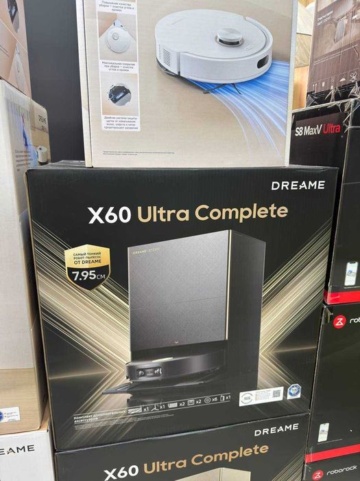 Пылесос роботь DREAME X60 ultra complete все модели есть оптом склад