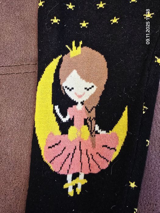 Теплые штаны, двойные, на 104см