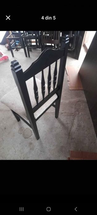 12 scaune fag, pot face si masa