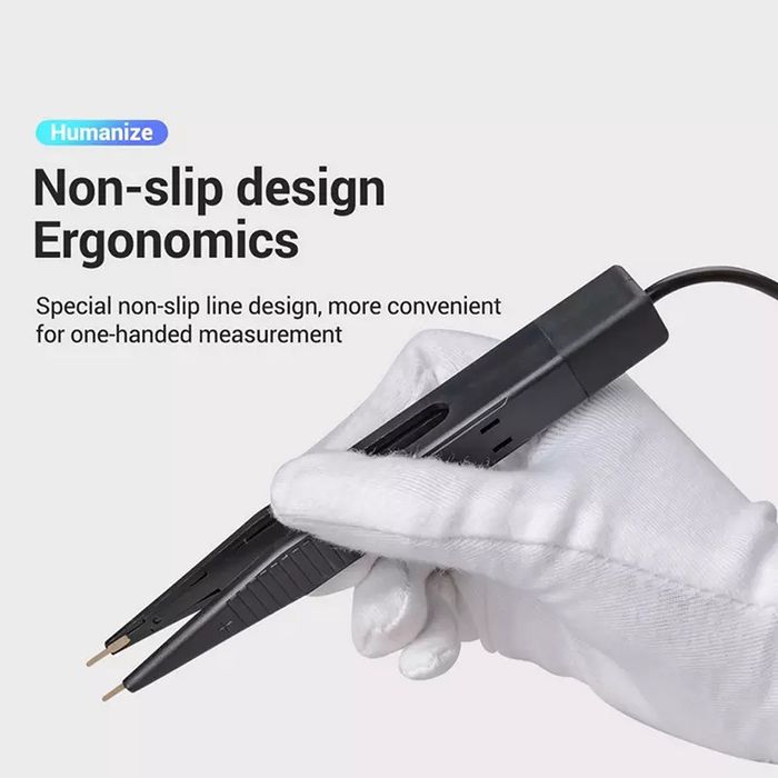 Arduino. Пинцет, Резисторы, конденсаторы, потенциометр СМД.