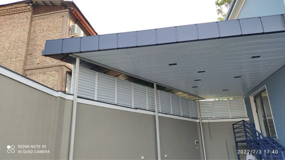 ЖАЛЮЗИ металлический забор перегаротка