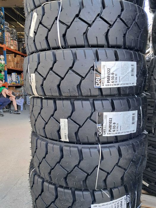 Cauciucuri noi pentru stivuitor 6.00-9 GRI 12PR anvelope motostivuitor