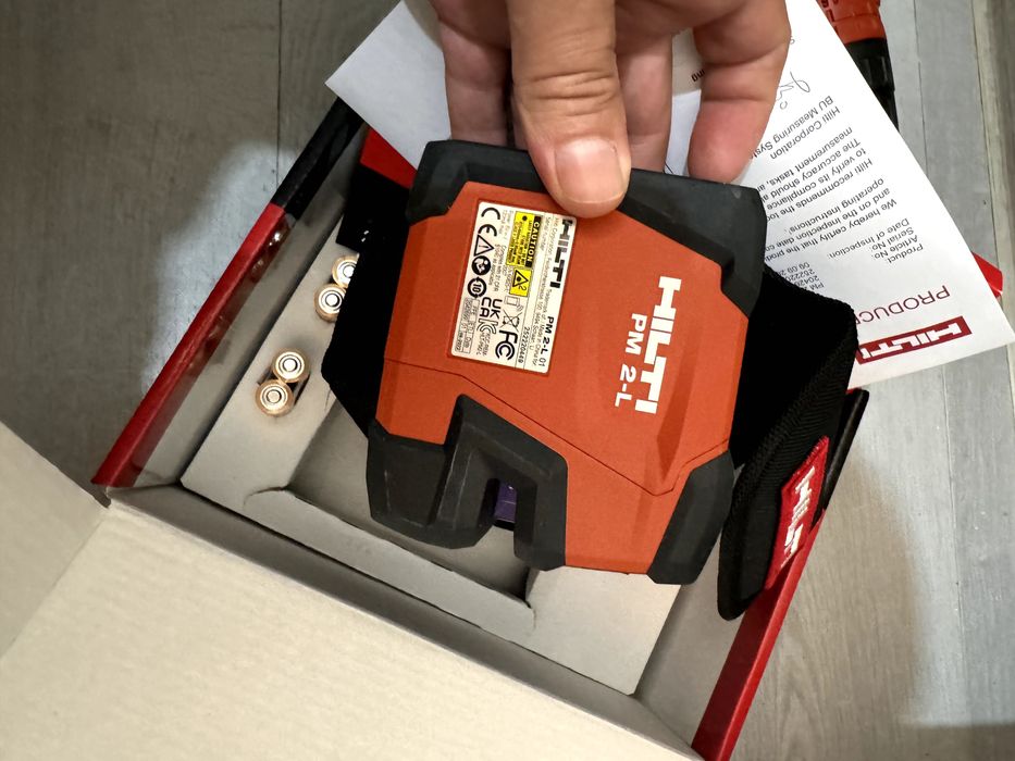 laser cumpana Hilti PM-2LG si PM-2L noi