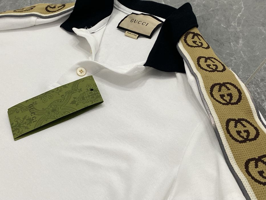 Polo GUCCI с вышивкой