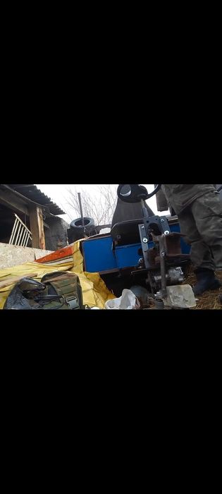 Мотоблок с подвесными. Возможен обмен.