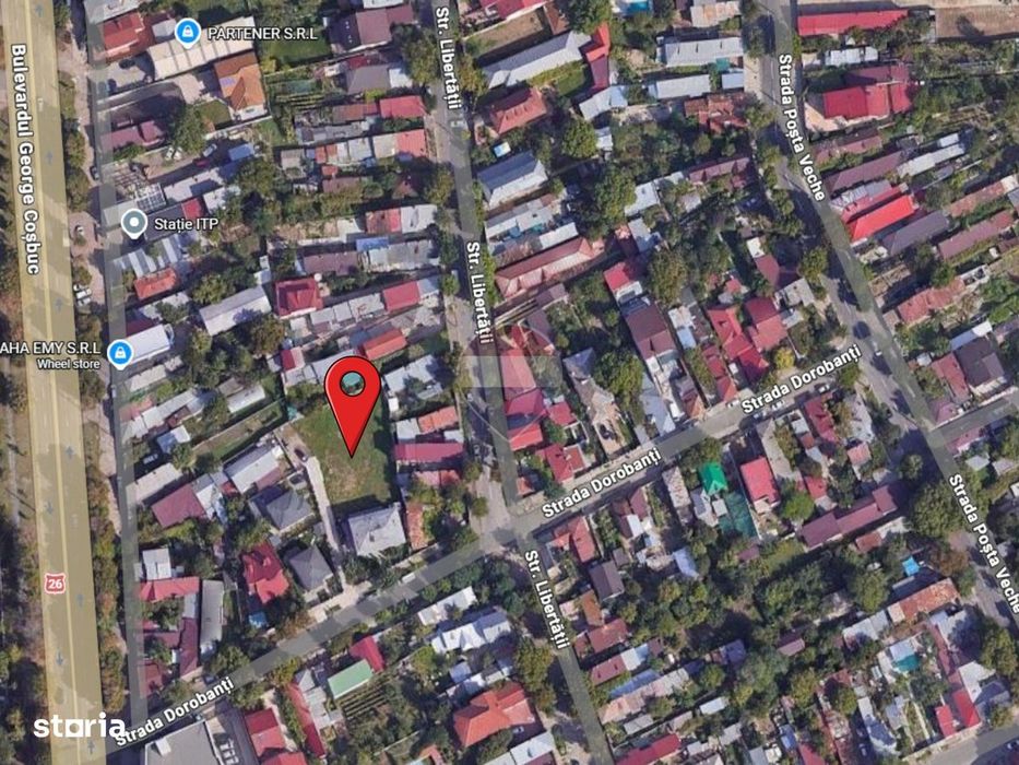 Teren de vânzare 944 mp | Central | Str. Dorobanti| Galați