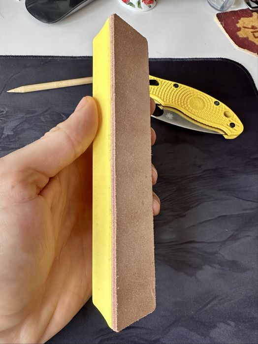 Строп  за заточване на ножове; точило