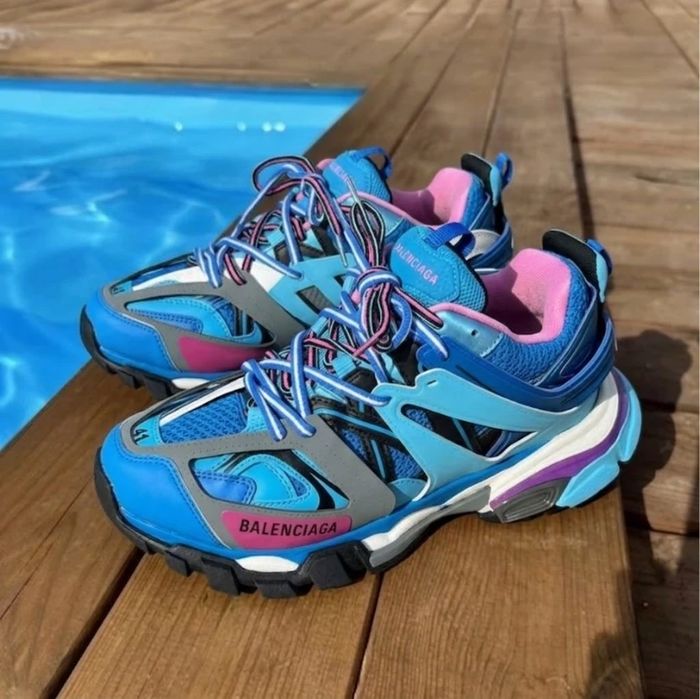 Balenciaga Track - Light Blue/Pink