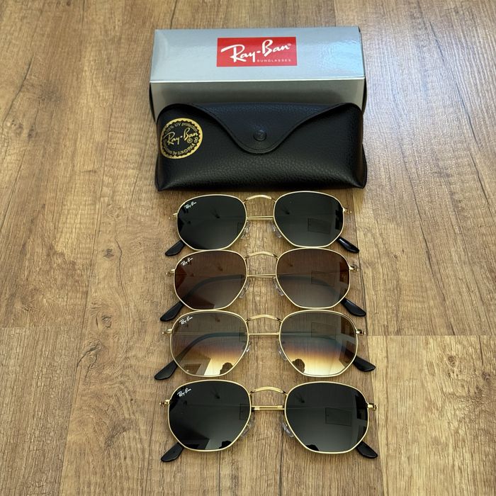 Ochelari RayBan Hexagonal Blue/Green/Fade/Brown