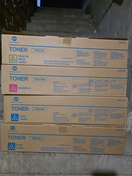Tonere model TN213 K,C,Y,M