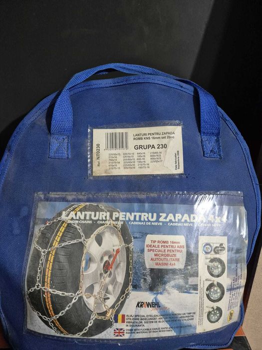 Vand lanturi de zapada, neutilizate, set de 2 bucati.