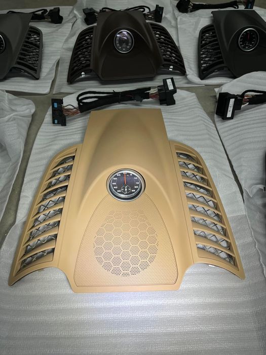 Ceas chrono crono porsche cayenne 2011-2018 interior bord nou kit comp