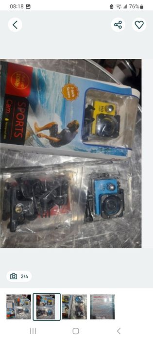 Camera subacvatica sport