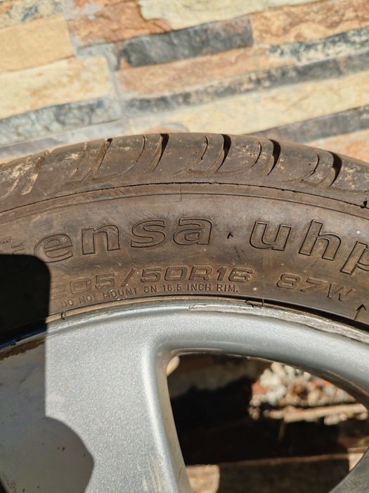 Jante vw golf+ anvelope sava 205/50/16