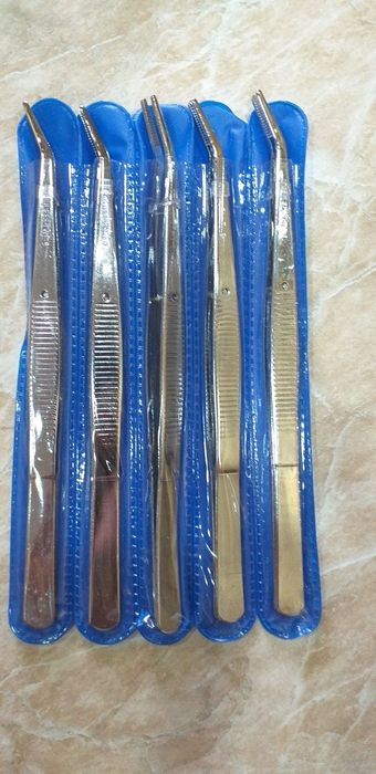 Пинцет Косой.Длина 16см.