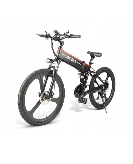 Bicicletă electrică Samebike 500 W, 48 V, 10.4Ah, 26", Negru