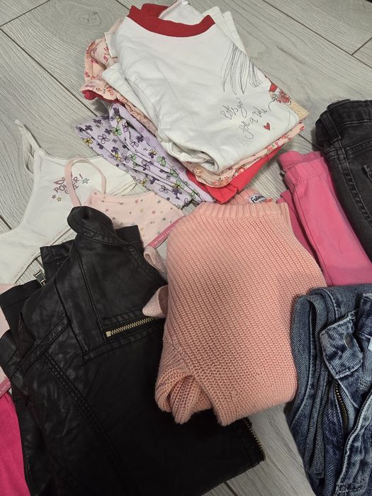 Одежда на девочку 6-8 лет. За всё 8000тг