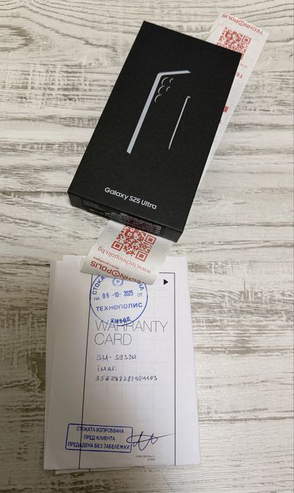 Samsung S25 Ultra 256GB SilverWhite 5G 24м. ГАРАНЦИЯ