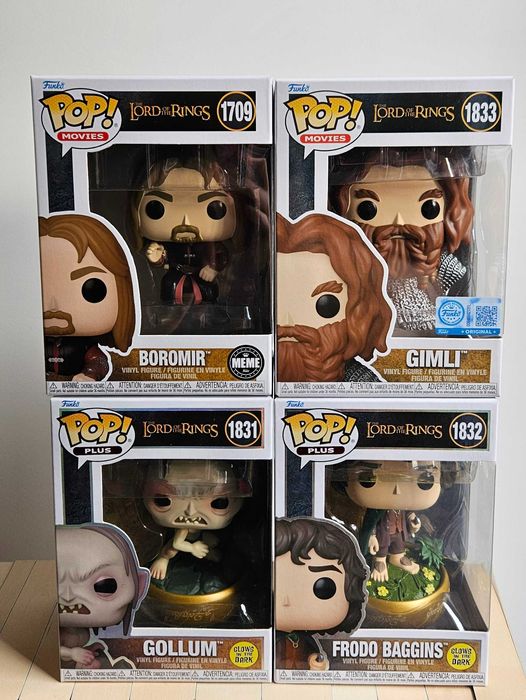 Funko Pop Breaking Bad, LOTR, Star Wars, Cartoon Network и др.