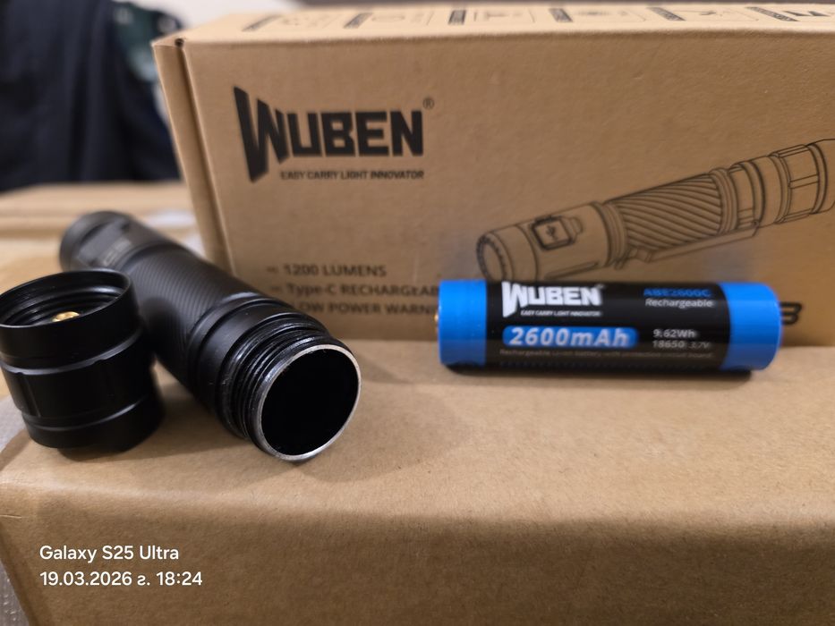 Лед фенер Wuben C3 , Philips