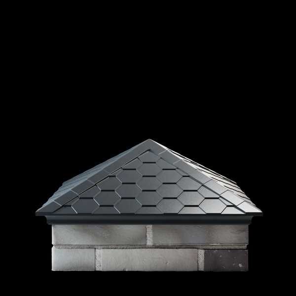 Полимерпесчаные колпаки и парапеты