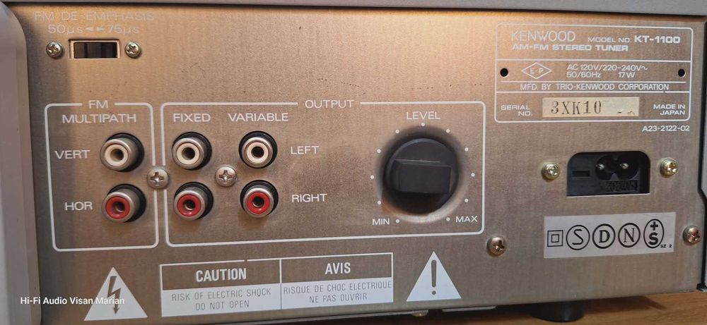 Tune Kenwood KT-1100