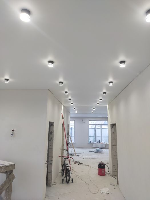 Натяжные потолки