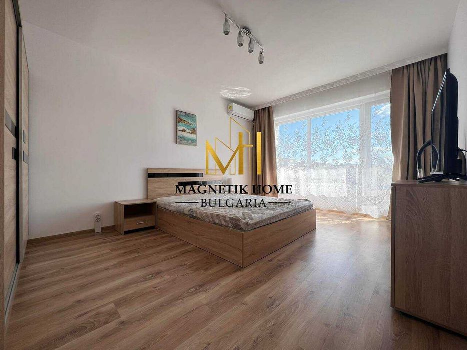 Чисто нов изцяло ЮЖЕН тристаен апартамент с гледка към парк ”Велека”