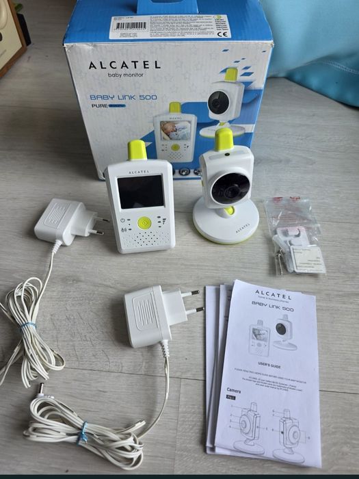 Camera supraveghere Video Baby Monitor Alcatel Baby Link 500 Ecran Color Night Vision-Stare Excelentă