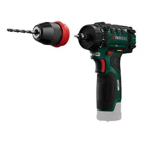 Акумулаторен винтоверт Parkside PBSA 12 D4