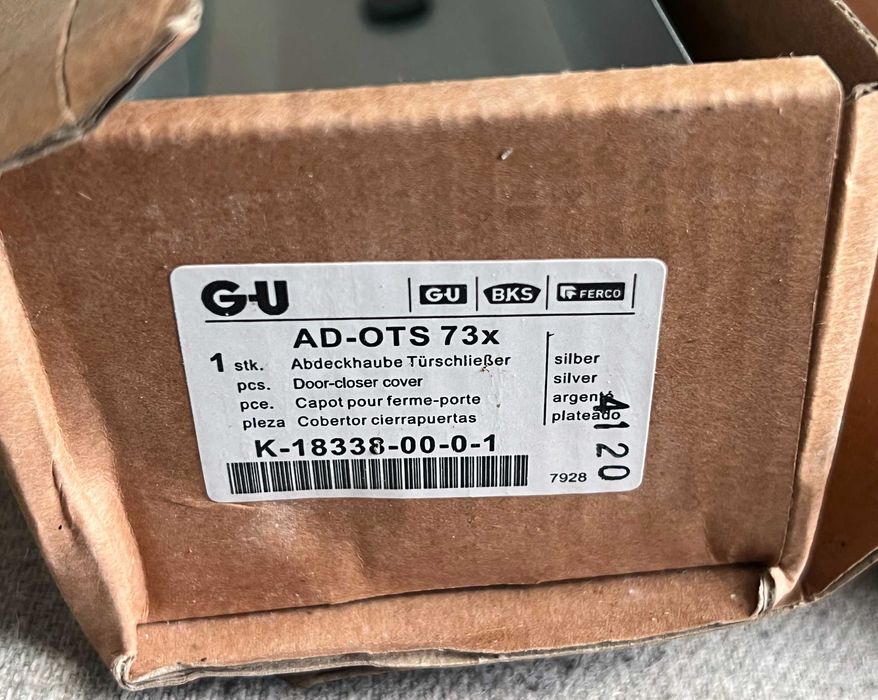 Sistem Complet Amortizor Ușă cu Glisieră 2 Seturi OTS 73X Dorma Noi