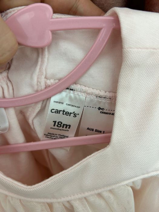 Rochita de ocazie Carter’s cu cirese, mărimea 12-18 luni