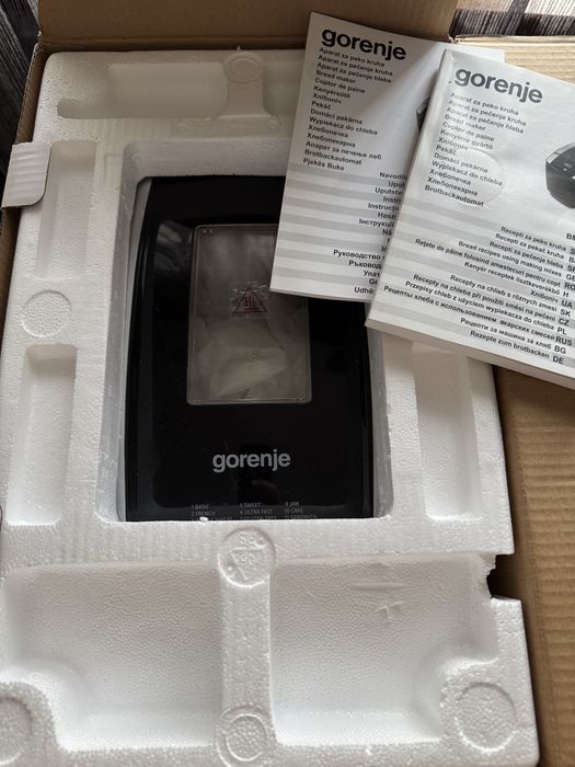 Хлебопечка Gorenje