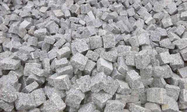 Piatra cubica granit Bianco Grigio 10x10x5