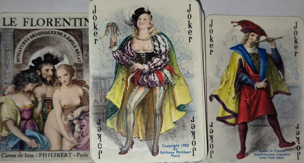 Френски еротични карти "LE FLORENTIN" (1955)