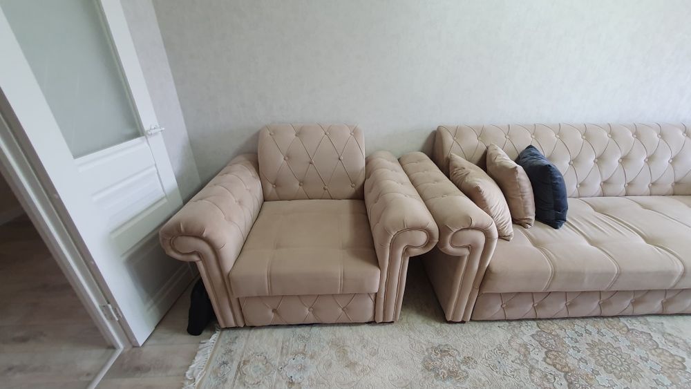 Диван и 1 кресло