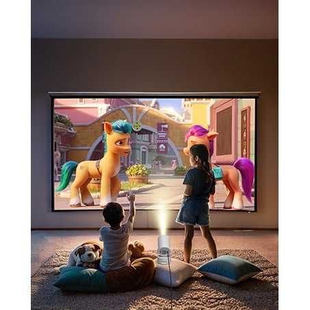 Videoproiector cu baterie, Android 11.0, WLAN6 si BT5.3, 1080P 4K