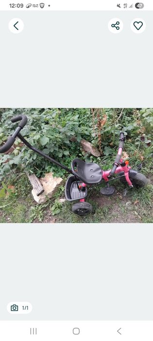 Vand scoica uni sex si tricicleta fete urgent negociabil poze