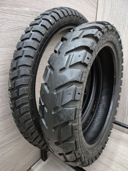 Set anvelope moto 90 90 21 cu 150 70 18 Heidenau K60 dot 4224 si 2021