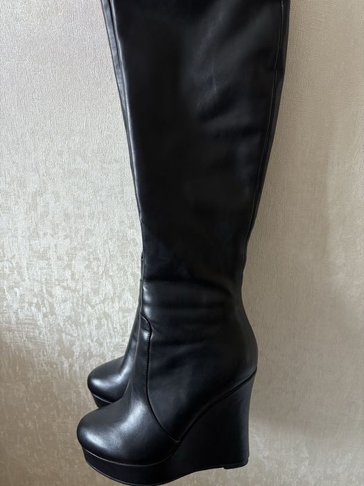 Сапоги зимние на платформе