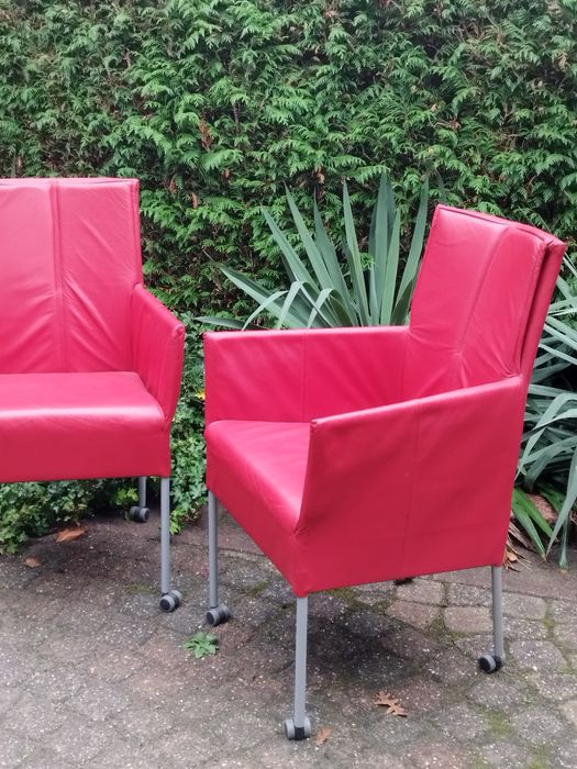 Луксозни дизайнерски кресла Bert Plantagie, естествена телешка кожа