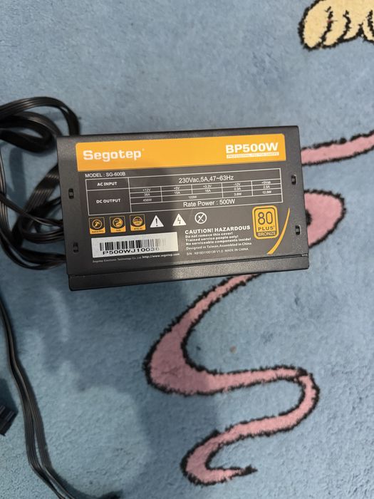 Vand sursa de alimentare Segotep BP500W (modulara )