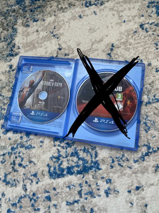 Человек паук диск для пс4-5