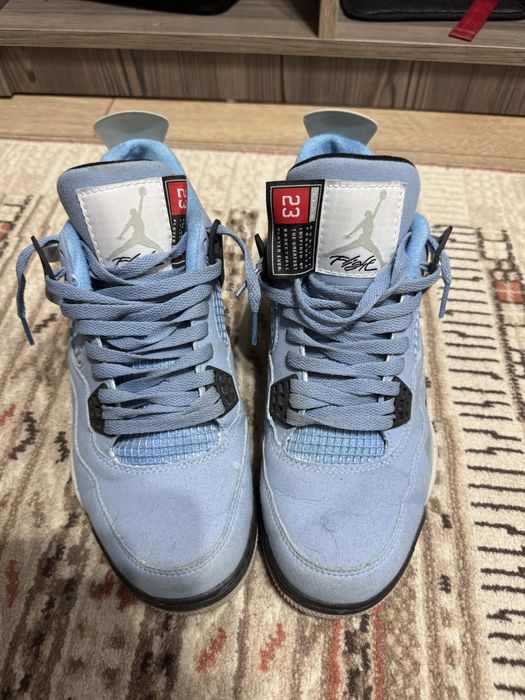 Air jordan 4 unc blue