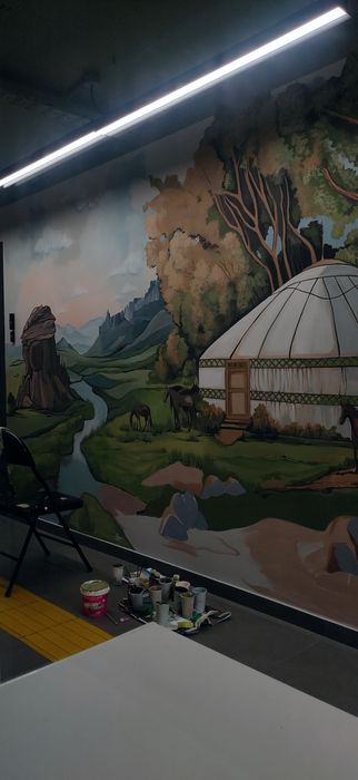 Художественная роспись стен
