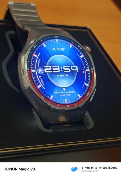 SmartWatch Huawei GT6 Pro -46mm Titanium / Superb / Garanție !