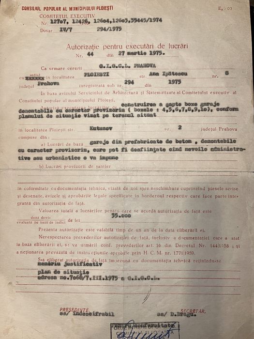 Garaj de vanzare central