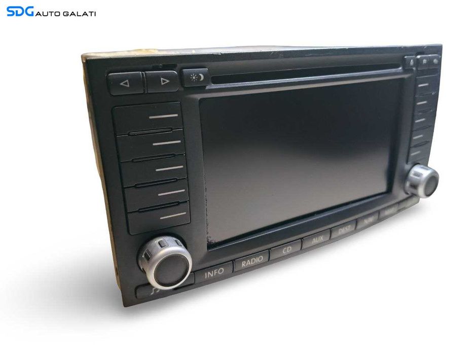 Unitate Radio CD PlayerNavi Navigatie Map Volkswagen Touareg 7L 2002 - 2010 Cod 7L6035177E [LS0658]